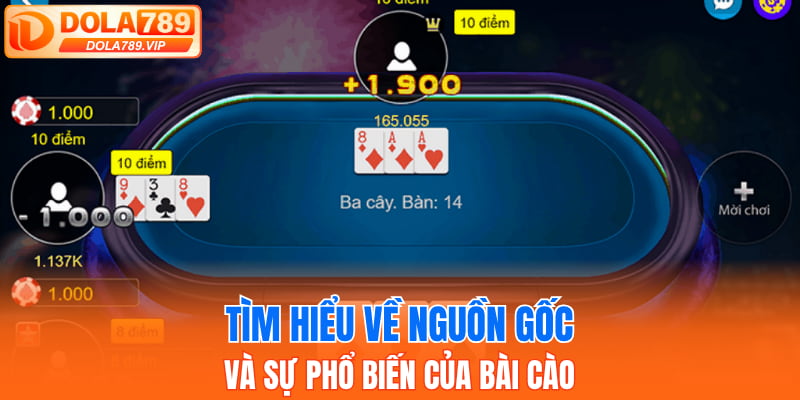 Tìm hiểu về nguồn gốc và sự phổ biến của bài cào